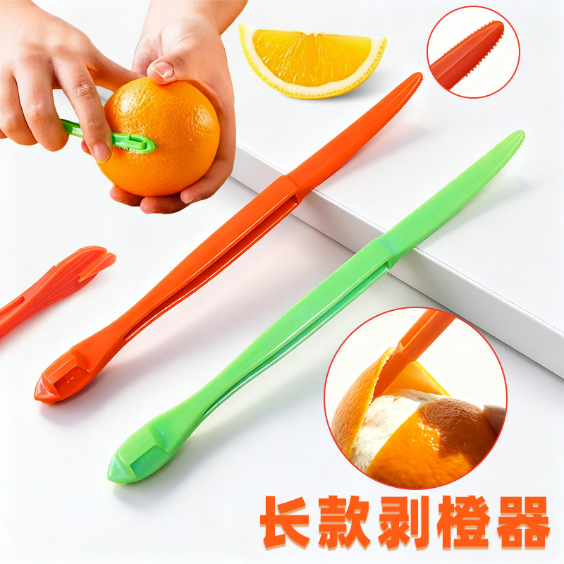 Plastic Orange Peeler, Special Tool for Peeling Grapefruit and Oranges, Practical Orange Peeling Tool, Wholesale in Stock
