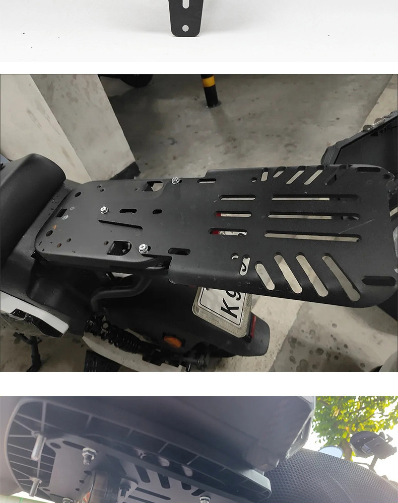 New Electric Vehicle Modified Rear Rack Extension Bracket Suitable for Niu Electric Scooters to Extend the Rear Rack