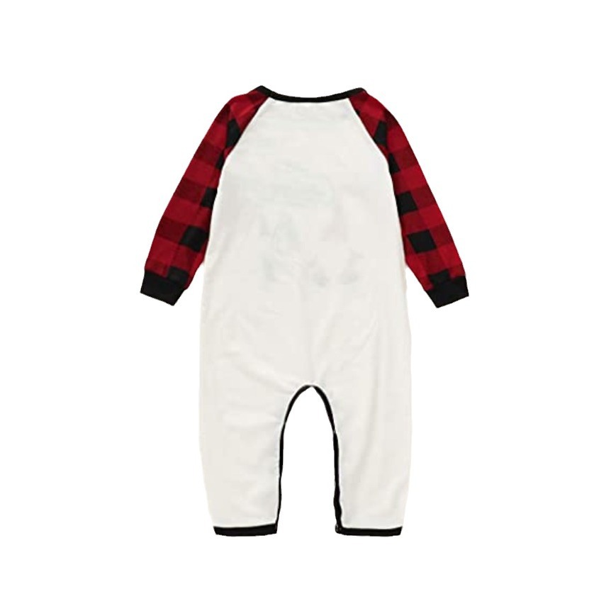 Cross-border Home wear padre-niño árbol de Navidad carta impresión familia juego pijamas traje fabricante en stock