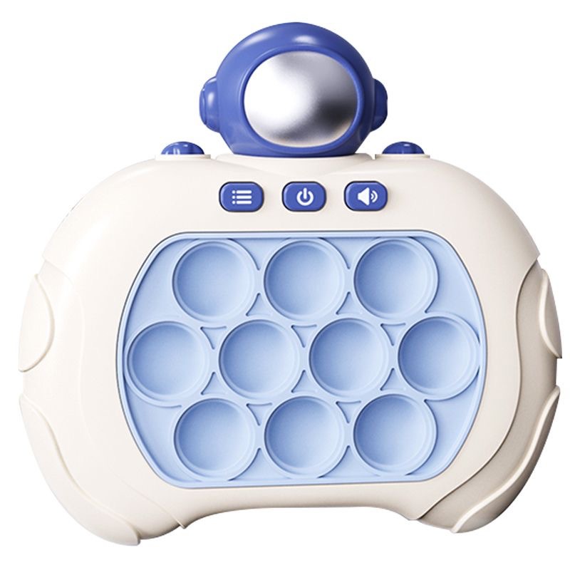 Consola de Juegos de Empuje Rápido de Plástico, Eléctrica y Multifuncional para Niños