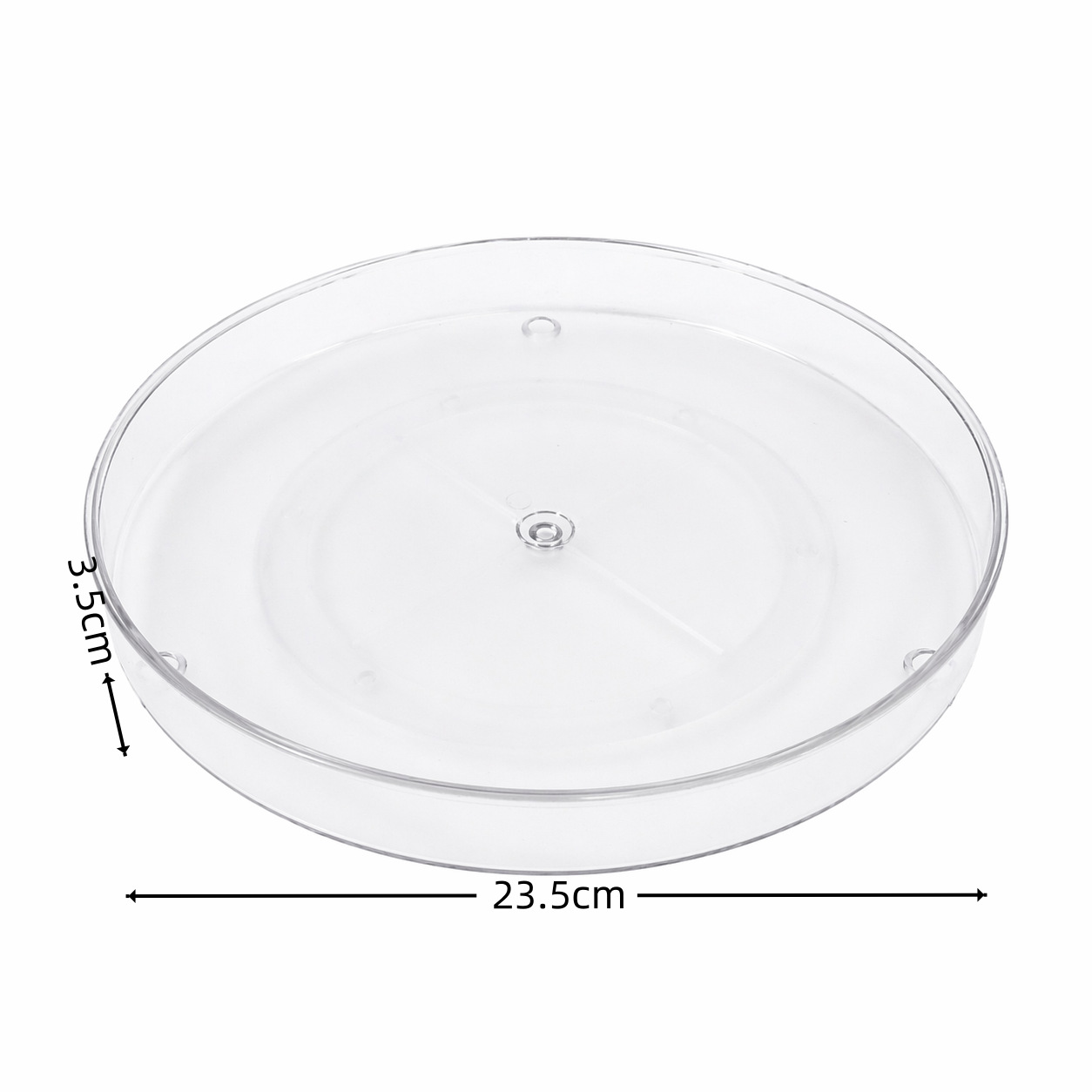 Estante de almacenamiento de condimentos de cocina giratoria transfronteriza Caja de almacenamiento de escritorio de baño Cosméticos de cuidado de la piel Estante de escritorio image 7