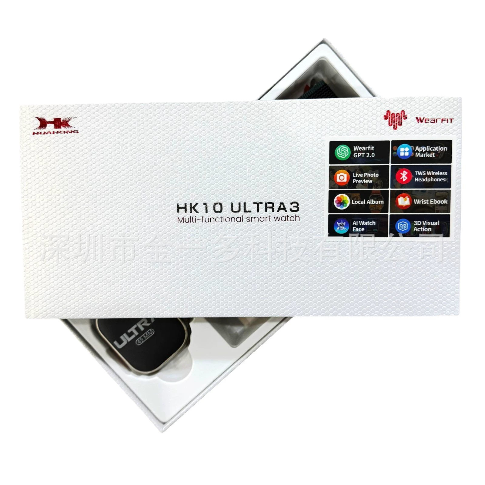 HK10 Ultra3 умные часы, Bluetooth звонок, мониторинг частоты сердцебиения, push уведомления, музыка, напоминание о сне,