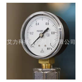 日本立新NISSHIN压力表PRESSURE gauge一般用 空气 油压机器用 计