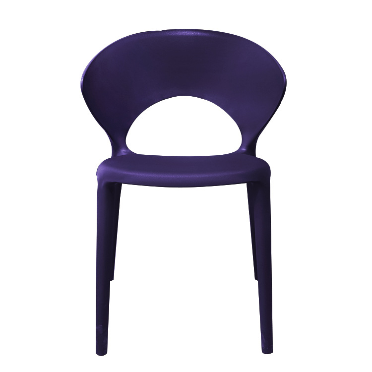 Silla de Comedor de Plástico PP de Plástico y Metal, Multifuncional, Giratoria, con Reposabrazos, para Restaurante image 6
