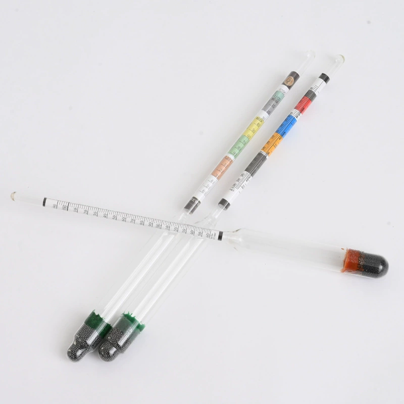 Трехшкальный пивной измеритель плотности Американский сахаромер Ареометр 0-35 спиртометр солод сахаромер вино