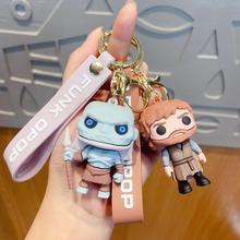 新款权利权力的游戏钥匙扣炫酷卡通汽车钥匙链公仔包包挂饰批发