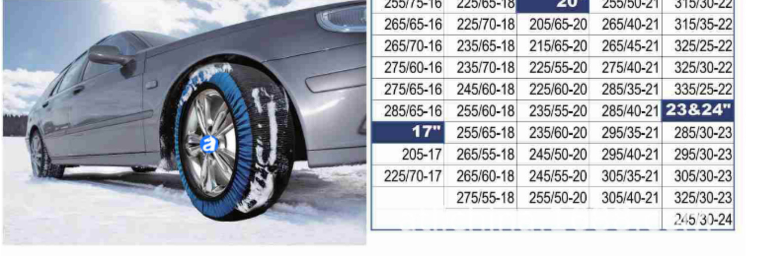 [in Stock for Immediate Delivery] En Certified High-Strength Super Thick Wear-Resistant Winter Anti-Slip Car Tire Chain