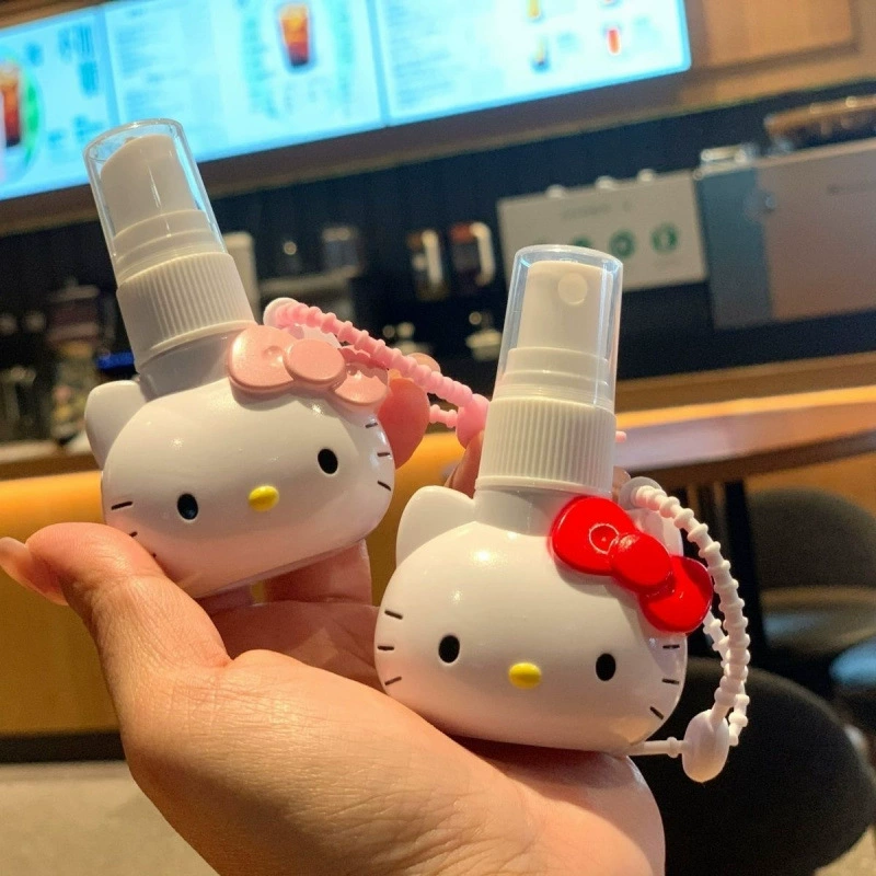 Мини-мультяшный милый распылитель, многоразовая бутылка, спиртовая гидратация, небольшой распылитель, портативный маленький распылитель, портативный распылитель