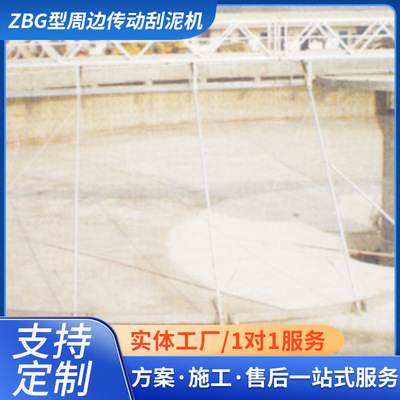 ZBG型周边传动刮泥机 厂家直供周边传动刮吸泥机 半桥式刮泥机