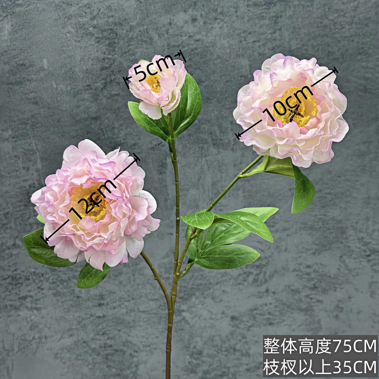 Nuevos sueños de flores falsas decoración de boda decoración de flores falsas hechas a mano al por mayor