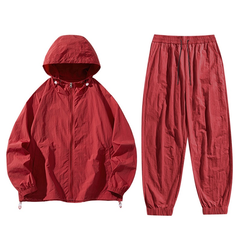 Factory Direct Sale】Trendy Brand Long-Sleeve Upf50+ Original Yarn Sun Protection Ice Silk Sun Protection Clothing for Men and Women, Outdoor Thin Breathable Style