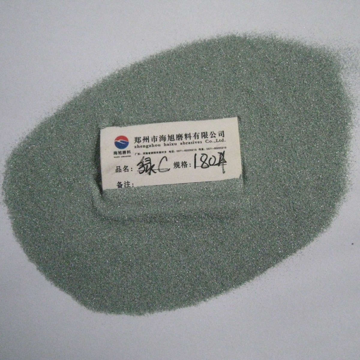厂家供应绿碳化硅180目喷砂研磨用材料 绿碳化硅粒度砂碳化硅微粉