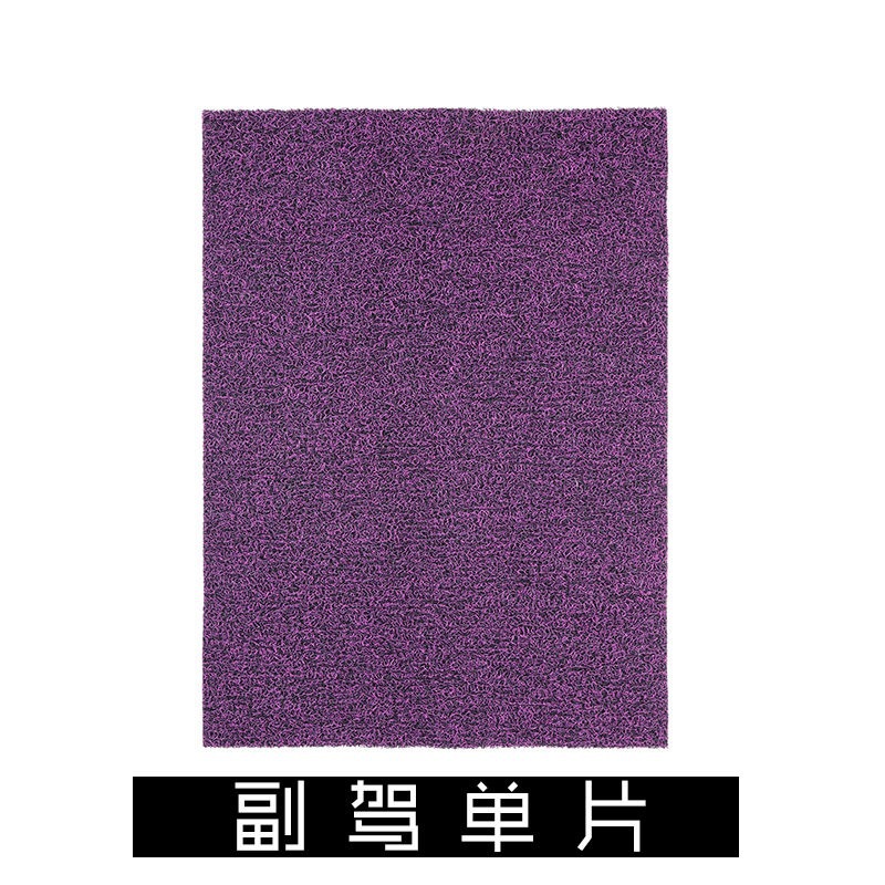 Car Silk Floor Mats Universal Easy to Clean Cuttable Single Piece