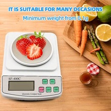 SF-400c+r 家用电子秤批发小型克称烘焙厨房秤食品称重称食物秤