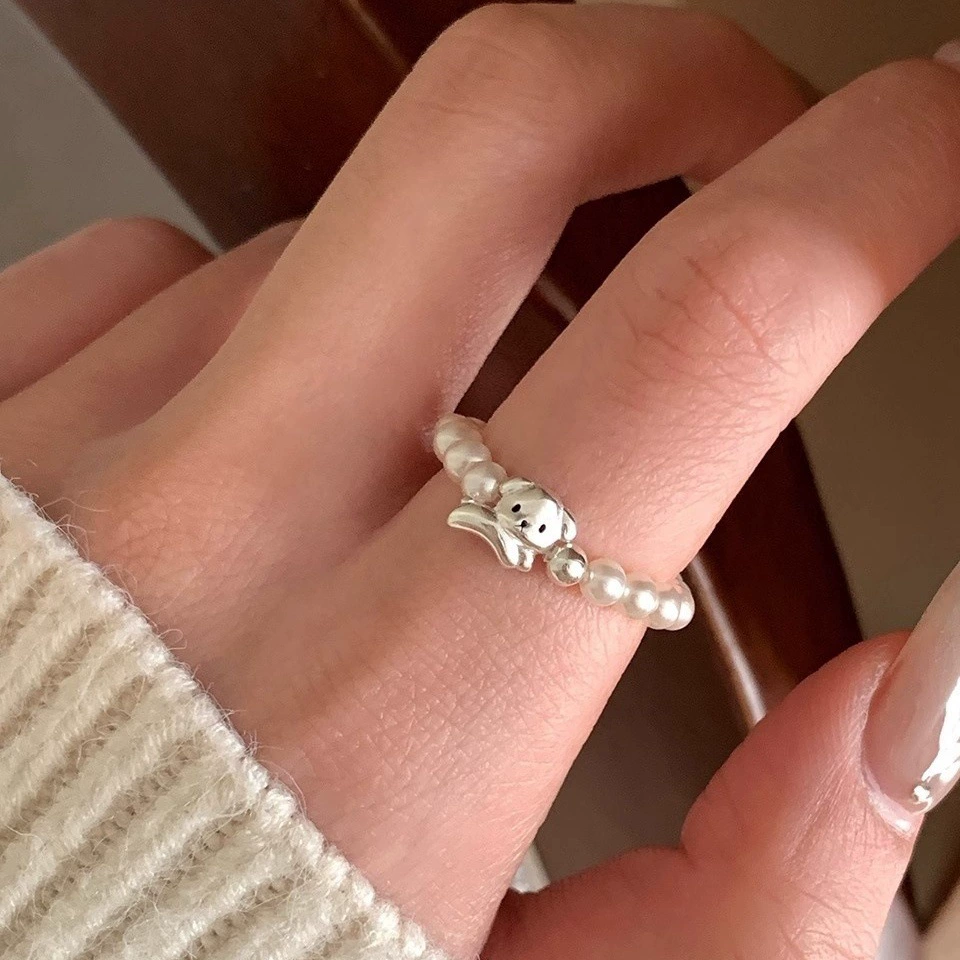 Кольцо Universal JZ серии, серебро 925, регулируемое, ретро летний лёгкий люкс