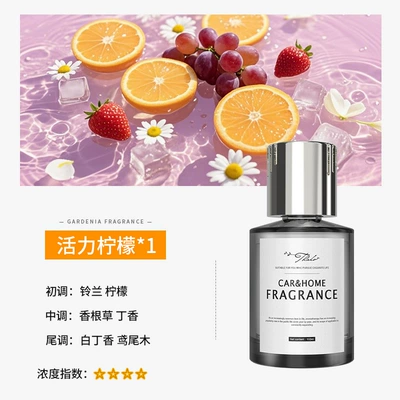 Dropshipping Tarot Silver Meizu Car Perfume Aromatherapy - meizu-vibrant-lemon