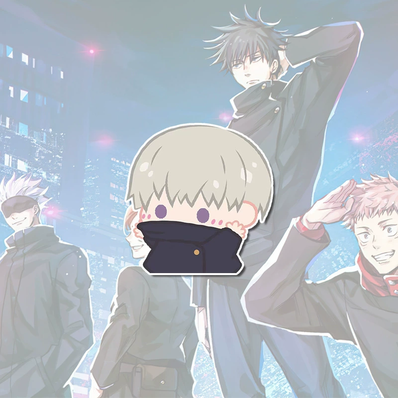 П double-sided acrylic folder Jujutsu Kaisen Gojo Satoru, принт киби дизайна, вес 0,02 кг