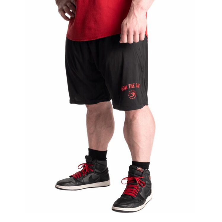 GYMWARS Sports Fitness Fitness Breathable Training Squat Shorts New One-Piece Hair