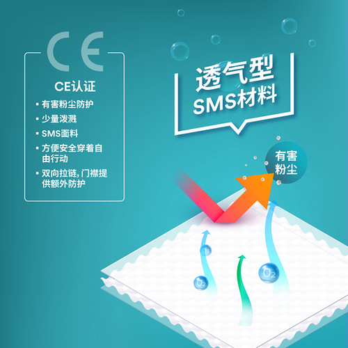 3M 4515 white one-piece hooded breathable protective clothing for spray painting, chemical industry, pesticides, labor protection and dustproof clothing