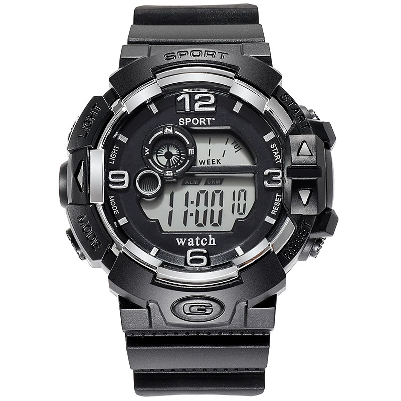 Brand dial, universal waterproof digital watch for men and women, wholesale