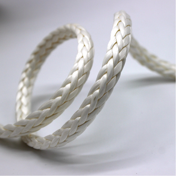 分子量聚乙烯绳海洋作业绳牵引绳探测绳工程绳圆绳军工高强度拉绳