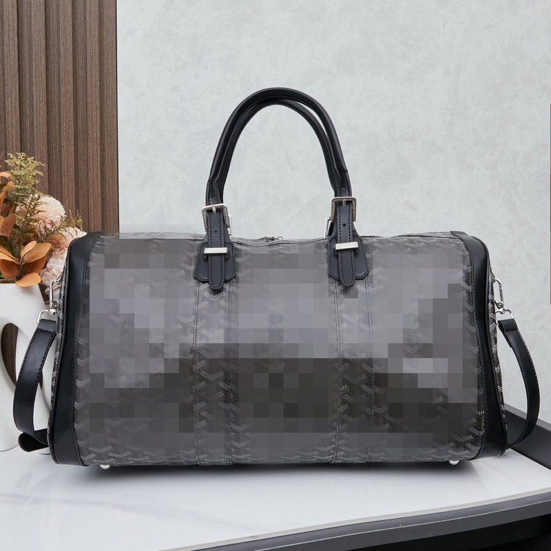 Gegooya Travel Bag Popular Model Dog Tooth Pattern Large Capacity Gym Bag Travel Bag Airport Bag Crossbody Bag Hand Luggage Bag