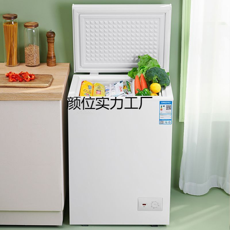 Small Freezer Household Fully Frozen Small Freezer Fresh-Keeping Box Dual-Purpose Refrigerated Freezer Horizontal Freezer