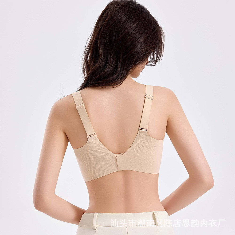 Sujetadores sin aros personalizados de estilo europeo y americano, sujetadores para uso diario, Amazon Rusia América del Norte, tallas grandes, minimizador de busto grande