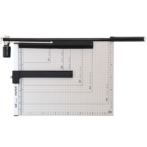 Deli 8011/8012/8013/8015/8016 paper cutter metal silver office document photo paper cutter