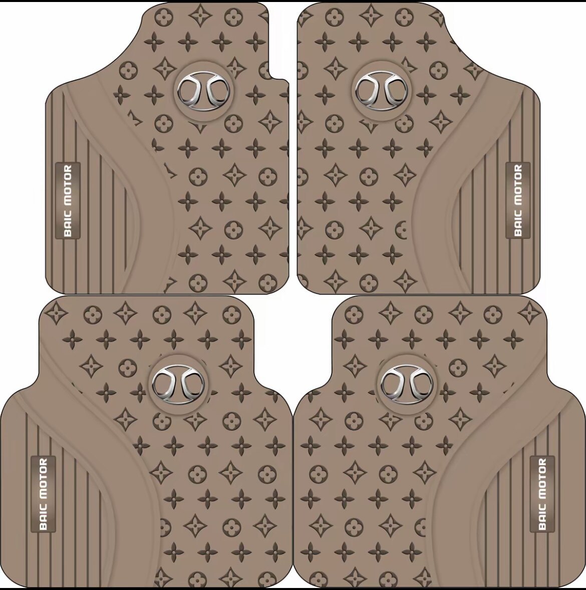 Universal Classic Diatomaceous Earth Car Floor Mats, Non-Slip, Quick-Drying, Wear-Resistant, Durable, Dirt-Resistant, Washable Mats