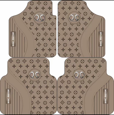 Mats, Non-Slip, Quick-Drying, Wear-Resistant, Avtomobil döşəmə paspasları - baic-classic-a-coffee-model-5050cm-upgraded-version-of-diatom-mud-in-the-back-row
