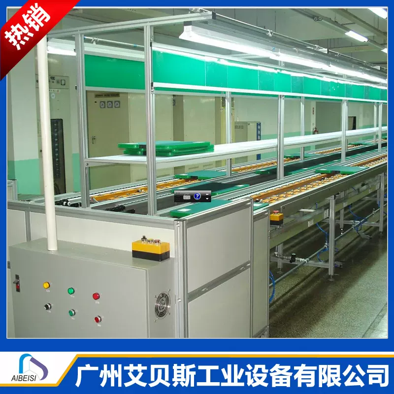 广州直供上下循环倍速链装配流水线 电视倍速链总装线组装线