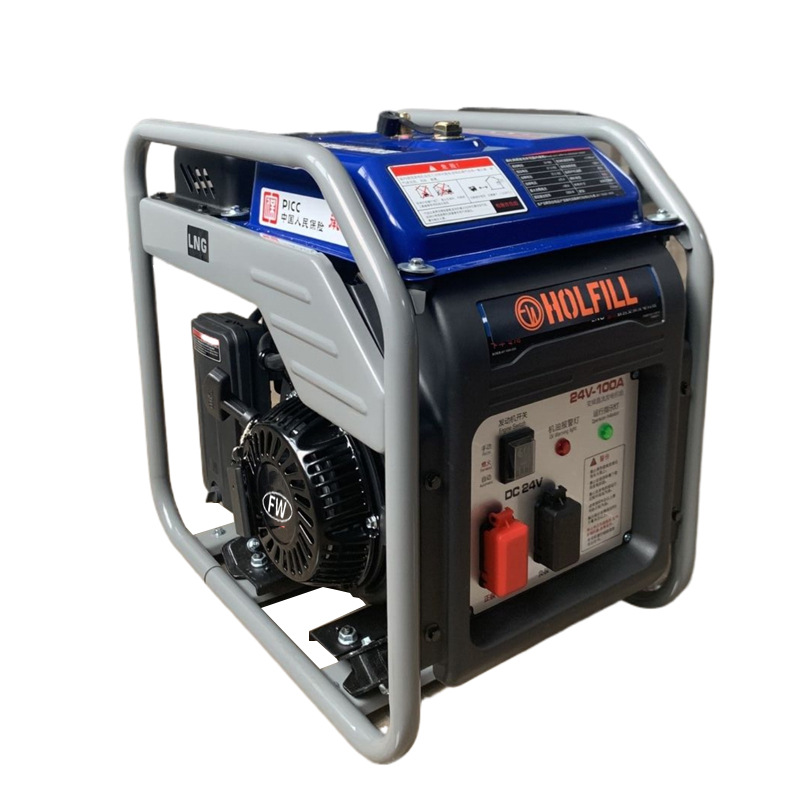 24V Vehicle-Mounted Gas (Lng) Dc Inverter Generator, Special Gasoline Engine for Large Truck Parking Air Conditioners