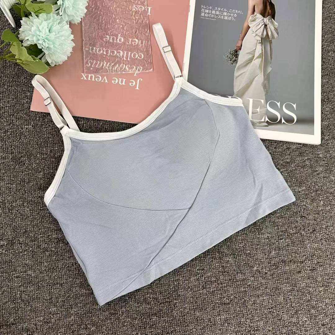 Nueva taza fija sin costuras de alta calidad, chaleco de dama sin anillo de acero, bra de yoga, ropa interior deportiva, mujer al por mayor