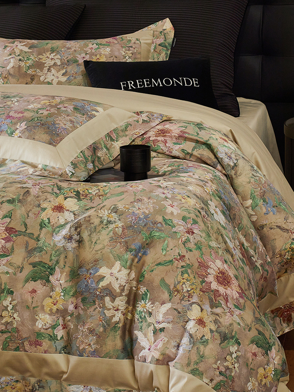 High-End American Cotton 100S Satin Long-Staple Cotton Four-Piece Set Oil Painting Nude Sleeping Bed Sheet Master Bedroom Quilt Cover Bedding High-End American Cotton 100S Satin Long-Staple Cotton Four-Piece Set Oil Painting Nude Sleeping Bed Sheet Master Bedroom Quilt Cover Bedding
