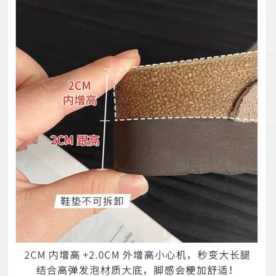 Birken Shoes Half-Travel летние обувь на толстой подошве сандалии на носке, для женщин 2025 новый открытый рыболовный Birkenstock легкие ленивые туфли