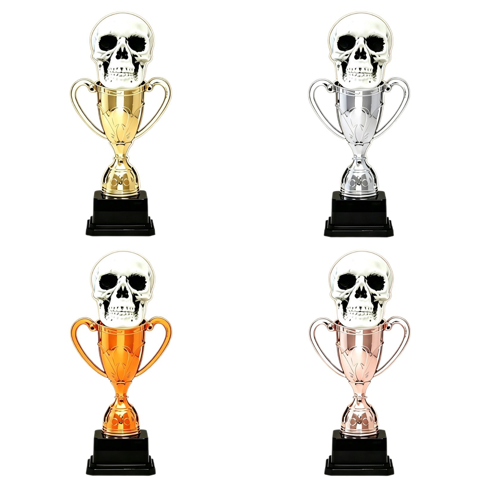 Halloween Skull Trofeo creativo Skull Simulation cross-border divertida fiesta en línea accesorios adornos fábricas directas
