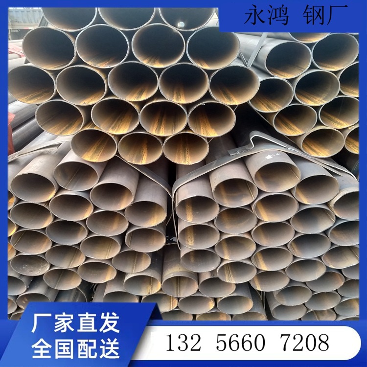 山东焊管厂家 Q235B材质 DN40*3.0高频直缝焊接钢管  公园用焊管