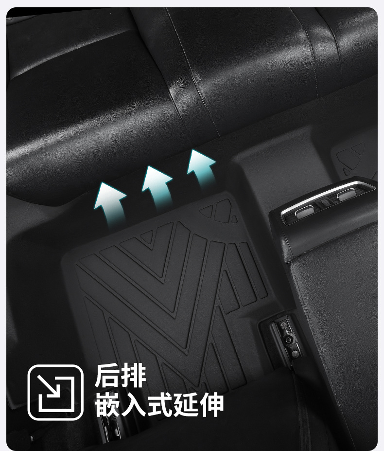 TPE Car Floor Mats for Lavida Sagitar Magotan Passat Xingyue L Audi A4
