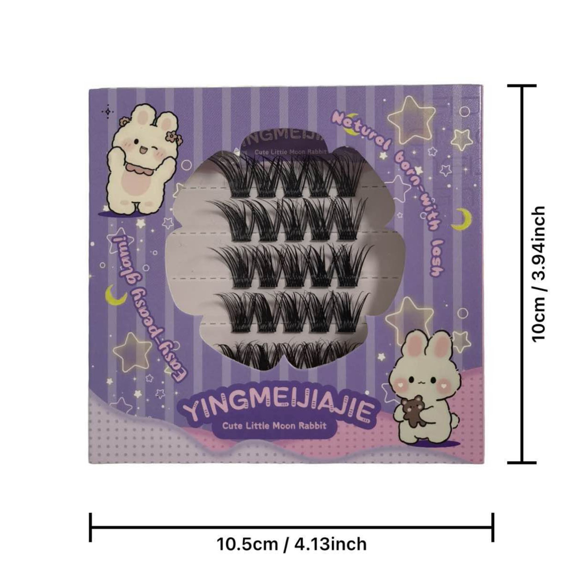 Paquete de regalo de pestañas falsas transfronterizas, pequeñas seis filas de paquetes de pestañas delgadas coreanas, paquetes de pestañas falsas sin pegamento