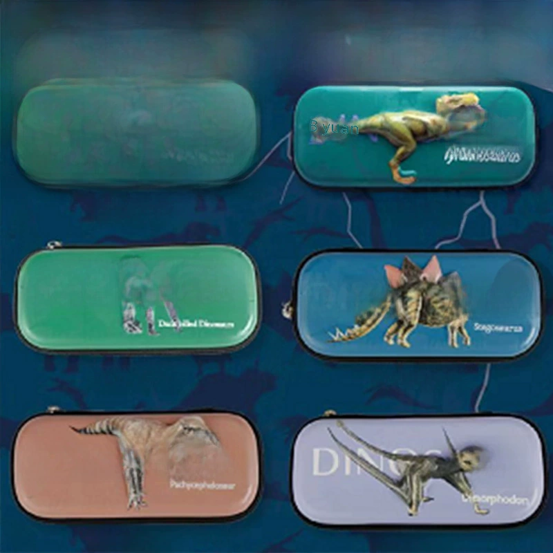西瓜太郎 Dinosaur, вместимый универсальный трехмерный пенал для учащихся начальной школы, новая коллекция, в формате 3d