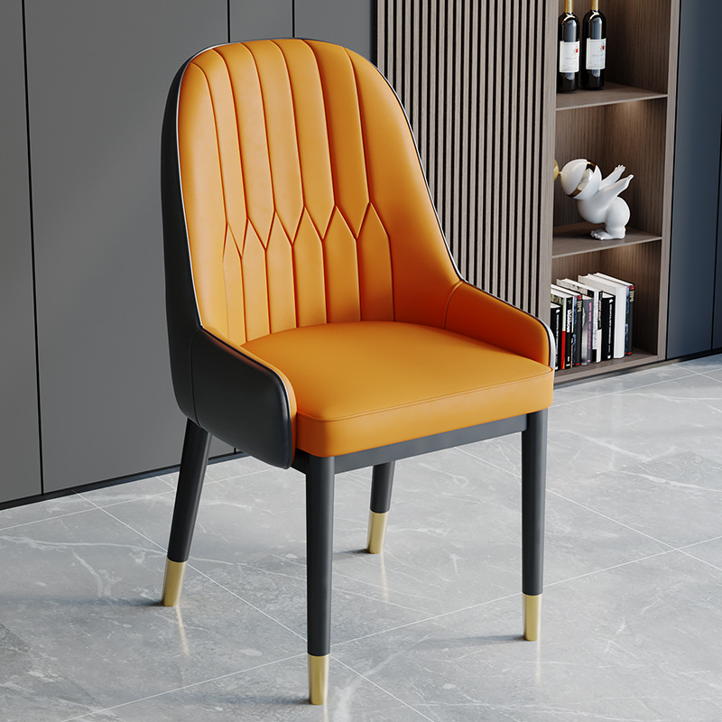 오렌지 얼굴 _ 브라운 백 _ 골드 다리 세트