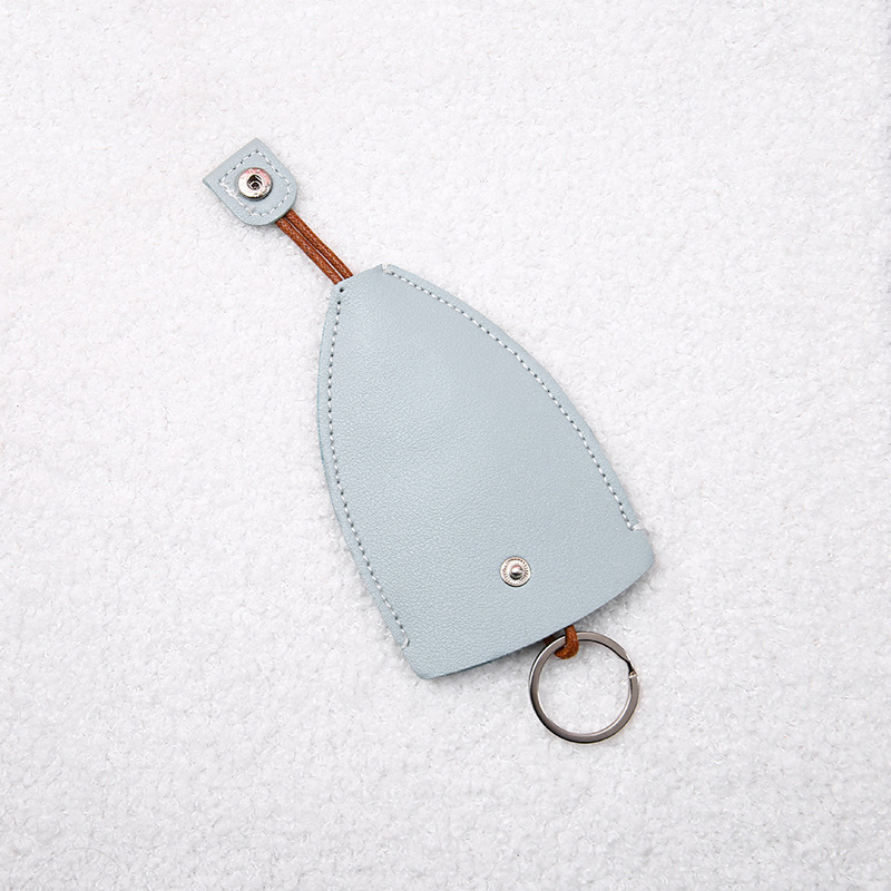 Estilo coreano ins chica corazón caricatura pull-out clave caso creativo PU cuero coche clave cubierta protectora universal