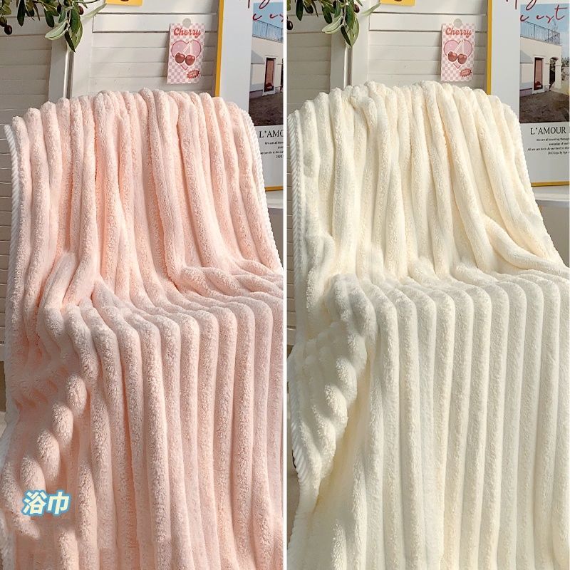 Coral Velvet Bath Towel, Towel Drying Hair Cap, Two or Three Piece Set for Women, 2024 New Style, Wearable and Wrapable for Adults, More Absorbent Than Pure Cotton Coral Velvet Bath Towel, Towel Drying Hair Cap, Two or Three Piece Set for Women, 2024 New Style, Wearable and Wrapable for Adults, More Absorbent Than Pure Cotton