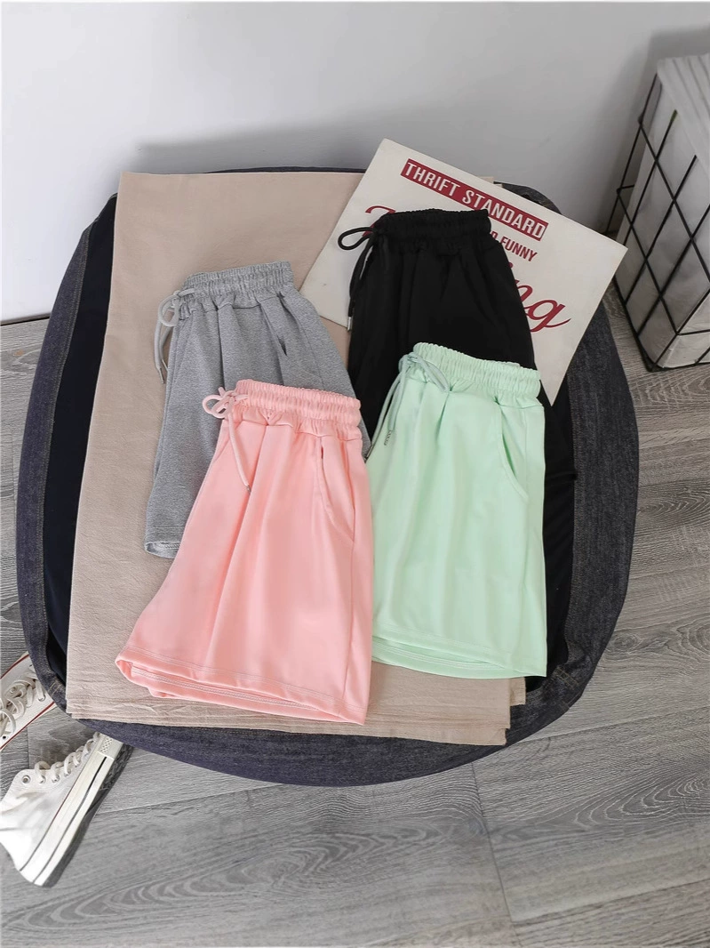 Спортивные шорты свободного кроя A-line, плюс сайз (2–5XL), лёгкая йога и отдых, эластичный пояс