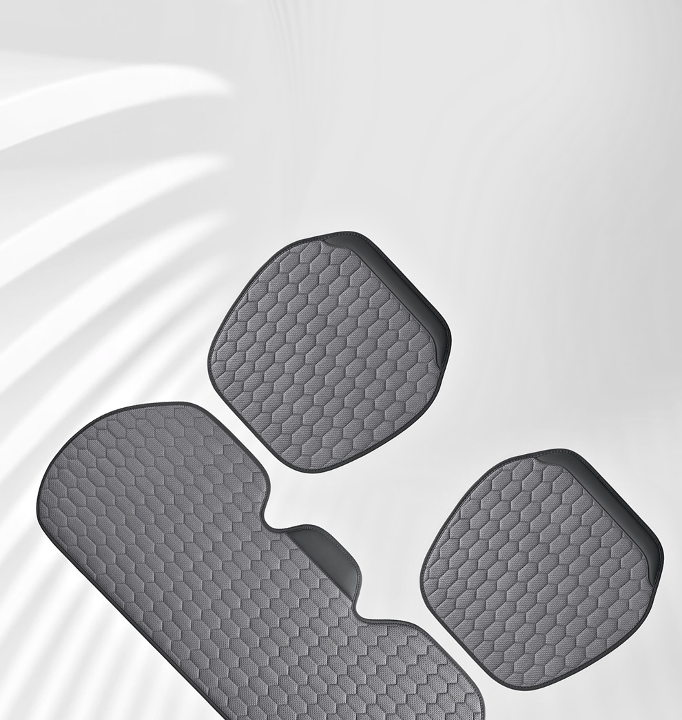 Cross-Border Best-Selling Car Seat Cushion, Universal for All Seasons, Pure Hemp Diamond Pattern Anti-Slip Seat Cushion Cover, Breathable and Wear-Resistant, All-Season Cushion