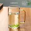 Heat -resistant glass cup with handle milk cup office transparent glass cup soaked tea cup cold water cup home