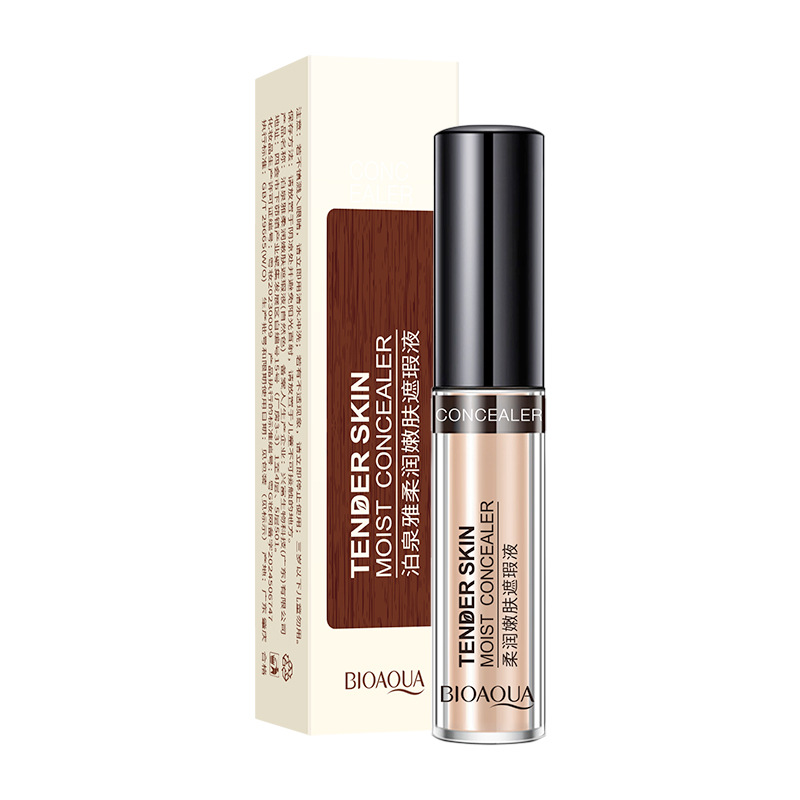 Corrector Líquido Suave e Hidratante Boquanya, Base Líquida Modificadora del Tono de Piel y Contorneadora, Corrector Líquido Original al por Mayor
