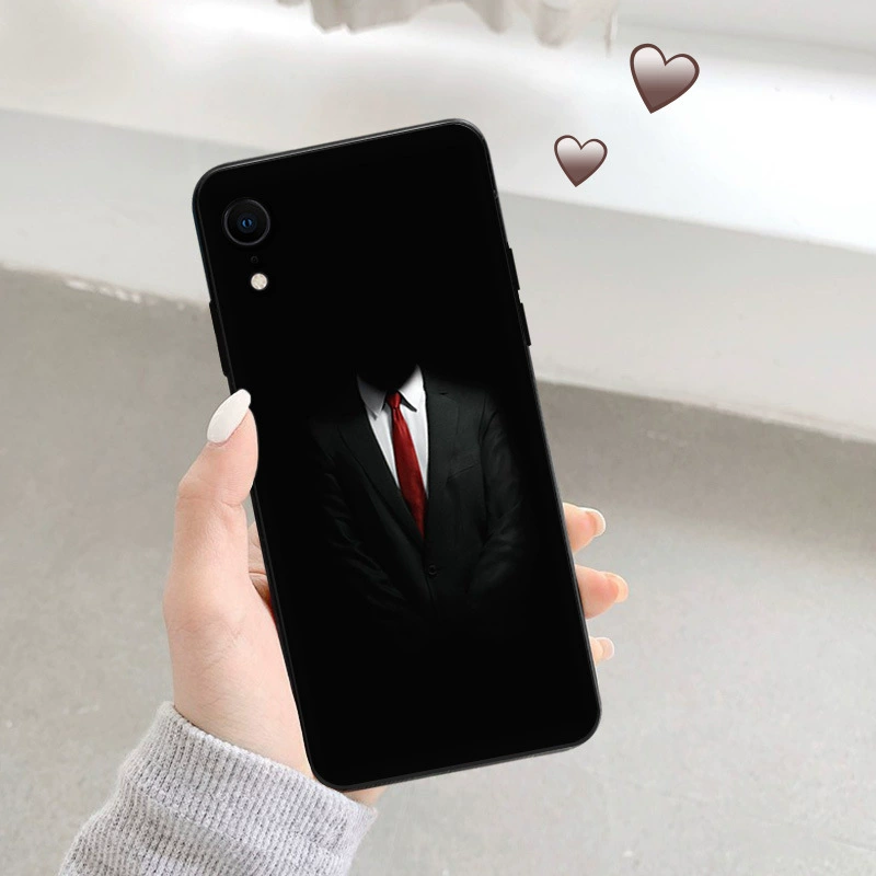 Чехол для iPhone, совместимый комплект в тёмном цвете, мужской, защитный