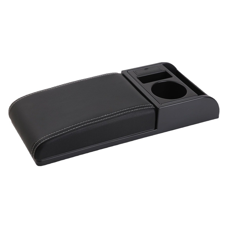 Cubierta de los apoyabrazos universal del coche caja de almacenamiento multifuncional cubierta de aumento de altura almohadilla de control central caja de los apoyabrazos instalación universal